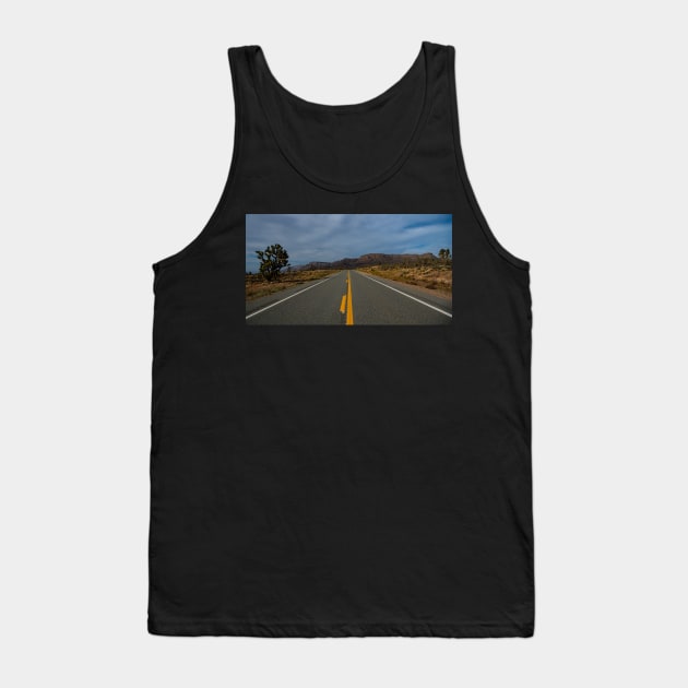 Road to the mountains Tank Top by Robert john